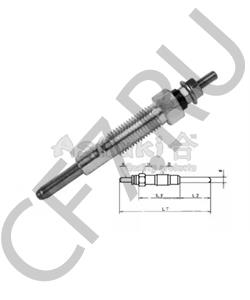 PM-164 HKT Свеча накаливания в городе Королёв