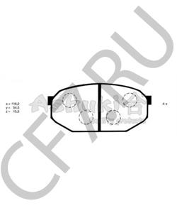 D3043 AUTOFREN Р-кт раб.торм.цил.FORD TRANSIT/IVECI DAILY в городе Королёв