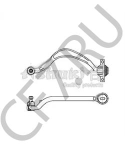 QSJ3248S QUINTON HAZELL рычаг независимой подвески колеса в городе Королёв