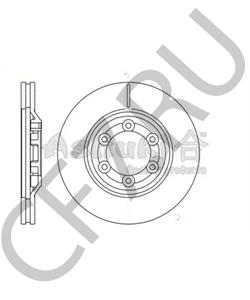 BBD4750 Borg&Beck Диск тормозной в городе Королёв