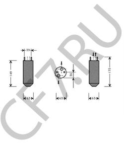 931448 MAGIRUS-DEUTZ Осушитель, кондиционер в городе Королёв