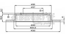Starke Ручка двери FORD TRANSIT передняя R