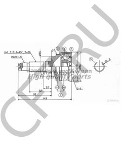 77006 Meat&Doria Бензонасос SEAT CORDOBA/IBIZA/SKODA FABIA/VW POLO (4BAR) в городе Королёв