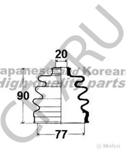 30.0388 GEPARTS Отбойник стабилизатора кабины SCANIA в городе Королёв