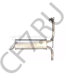 57.01.07 EBRO Глушитель выхлопных газов конечный в городе Королёв