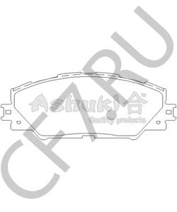 0446542180 SCION Комплект тормозных колодок, дисковый тормоз в городе Королёв