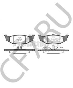 101520069 ERF Комплект тормозных колодок, дисковый тормоз в городе Королёв