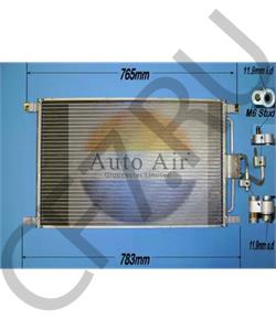 10H590KMJA7390AB ASTON MARTIN Конденсатор, кондиционер в городе Королёв
