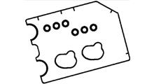 OEM GENUINE GASKET Прокладка свечного колодца (к-кт 4 шт.)