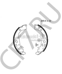 0986487883 BOSCH Снят, замена 0986487589 Колодки тормозные барабанные в городе Королёв