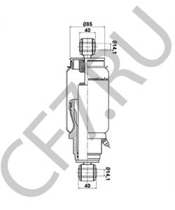 4428784 KHD Гаситель, крепление кабины в городе Королёв