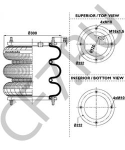 A06030606 LOHR Кожух пневматической рессоры в городе Королёв