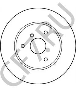 A35026 SUZUKI (CHANGHE) Тормозной диск в городе Королёв