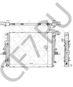 PCC500213 RANGER Радиатор, охлаждение двигателя в городе Королёв