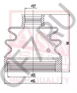 495092PA30 MOBIS BOOT KIT-FR AXLE WHEEL SIDE,LH в городе Королёв