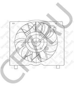 52028337AB JEEP Вентилятор, охлаждение двигателя в городе Королёв