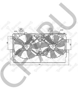 1360A041 TERMAL кожух вентилятора в городе Королёв
