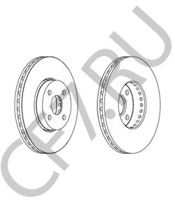 4351202230 TOYOTA (FAW) Тормозной диск в городе Королёв