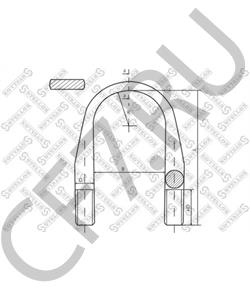 014855 SCHMITZ CARGOBULL Стремянка рессоры в городе Королёв