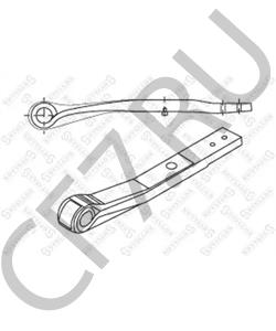 3155102802 SAF Многолистовая рессора в городе Королёв