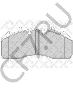 S0572917400 SAUER Колодки дисковые WVA29174 RVI/Volvo в городе Королёв