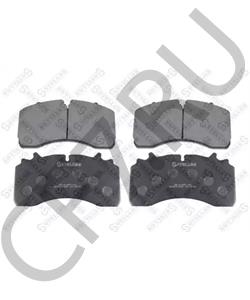 S0572916200 SAUER Колодки дисковые с пластинами без выреза под балку в городе Королёв