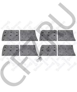 10565507 VAN HOOL Комплект тормозных башмаков, барабанные тормоза в городе Королёв