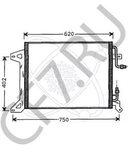 41027783 AEBI Конденсатор, кондиционер в городе Королёв
