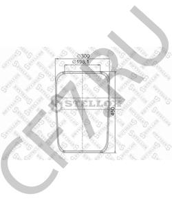 624319614 VAN HOOL Кожух пневматической рессоры в городе Королёв