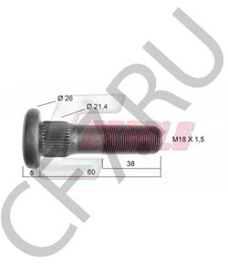 1116010100 DEUTZ Болт крепления колеса в городе Королёв