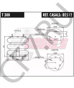 57RS3066424 BMC Кожух пневматической рессоры в городе Королёв