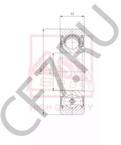 80621-7040 SUBARU Подшипник в городе Королёв