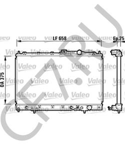 MB660568 PROTON Радиатор, охлаждение двигателя в городе Королёв