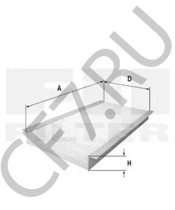TAM T16N619 FCS FORD OTOSAN Фильтр, воздух во внутренном пространстве в городе Королёв