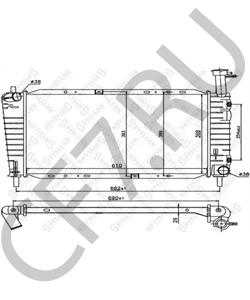 E9DZ8005A LINCOLN Радиатор, охлаждение двигателя в городе Королёв