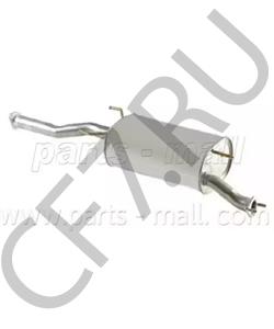 287004A210 КОРЕЯ Глушителя задняя часть в городе Королёв