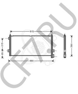 21083609 AEBI Конденсатор, кондиционер в городе Королёв