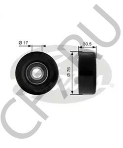 92221552 HSV Паразитный / ведущий ролик, поликлиновой ремень в городе Королёв