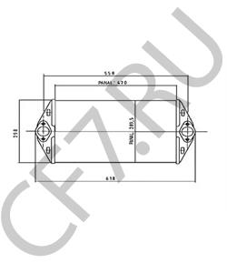04411152EA DEUTZ-FAHR Интеркулер в городе Королёв