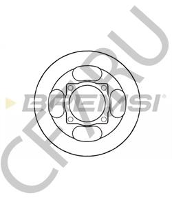 1003466 MICROCAR Тормозной диск в городе Королёв