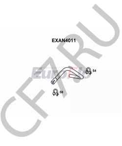 3810608 METROCAB Труба выхлопного газа в городе Королёв