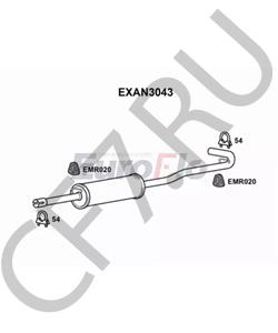 606600 LTI Средний глушитель выхлопных газов в городе Королёв