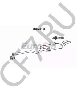 18307628038 MINI Глушитель выхлопных газов конечный в городе Королёв