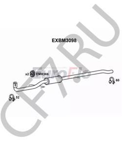 18308512386 MINI Средний глушитель выхлопных газов в городе Королёв