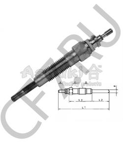 '01-01-114 Ashika Свеча накаливания в городе Королёв