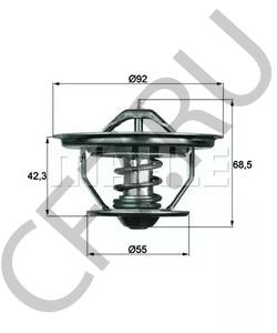 6 052 5 010 005 0 MWM Термостат, охлаждающая жидкость в городе Королёв