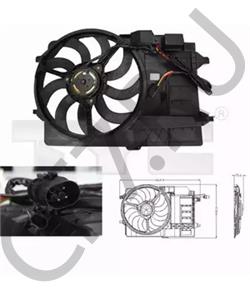 17107529272 MINI Вентилятор, охлаждение двигателя в городе Королёв