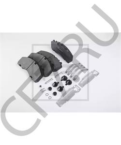 0509290240 Orion Колодки тормозные 29167 BPW, Daf, Iveco, MB, Scania, SAF, с проточкой, c монт компл пр-во Турция ORIONINOVASYON в городе Королёв