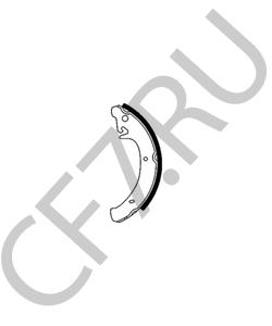 2108-3502090 ЗавГар Колодки тормозные задние 2108-15,1118,2170,2190 (к-т 4шт) "Завгар" в городе Королёв