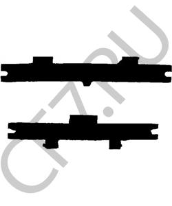1215287102 Nippon Motors Прокладка поддона ДВС полукольцо в городе Королёв